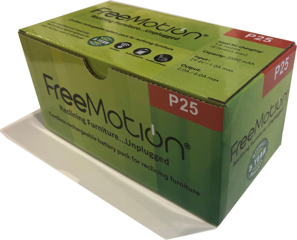 Freemotion - Battery 2500mAh And Universal Bracket - Black