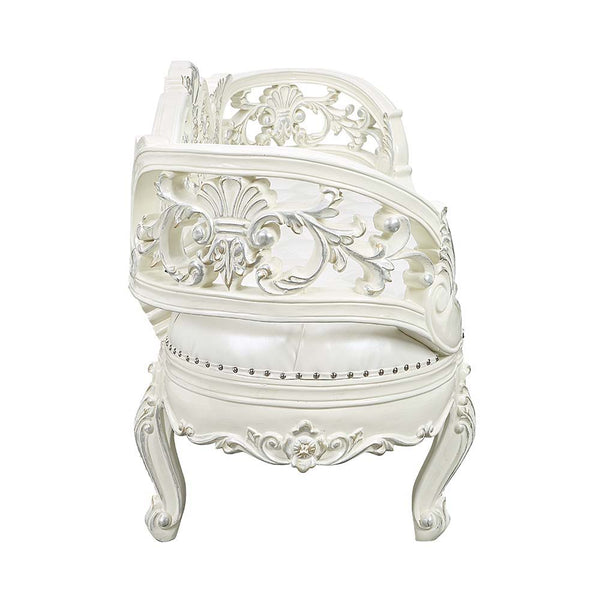 Adara - Bench - Antique White Finish