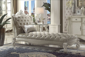 Versailles - Chaise Lounge Bone White