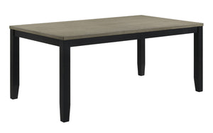 Folio - 5 Piece Dining Room Set - Light Brown / Black