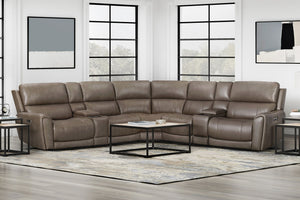 Hancock - Zero Gravity Power Reclining Sectional With Power Adjustable Headrests