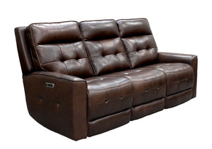 Canterbury - Power Reclining Zero Gravity Sofa Loveseat And Recliner - Acorn