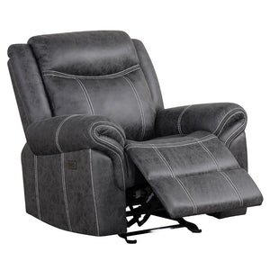 Zubaida - Glider Recliner Dark Gray