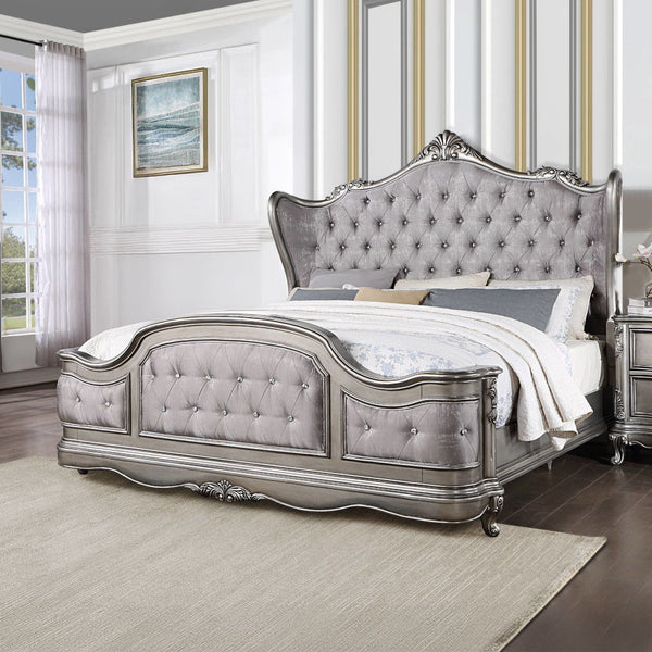 Ariadne - Bed Gray California King