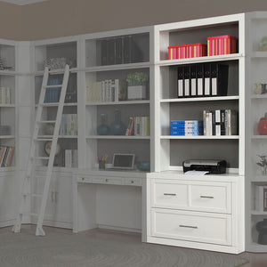 Catalina - Lateral File and Hutch - Cottage White