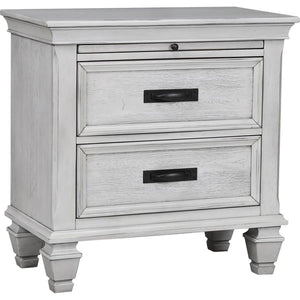 Franco - 2-Drawer Nightstand White