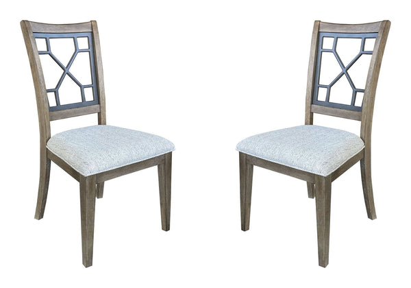 Sundance Dining - Grid Dining Chair (Set of 2) - Sandstone