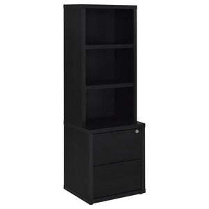 Westpark - 3-Shelf Bookcase USB And Lockable Drawer