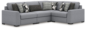 Bealton - Sectional Gray 4 Pc. Sectional