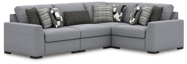 Bealton - Sectional Gray 4 Pc. Sectional