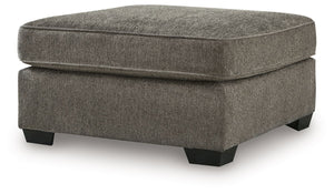 Olten - Ottoman Dark Gray 36"W x 36"D x 20"H