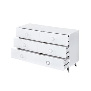 Perse - Dresser - White Finish