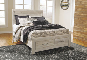 Bellaby - Platform Bed With Storage Beige