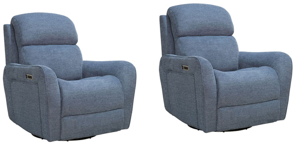 Quest - Cordless Swivel Glider Recliner (Set of 2)