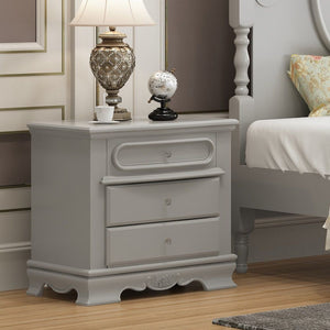 Flora - Nightstand Gray