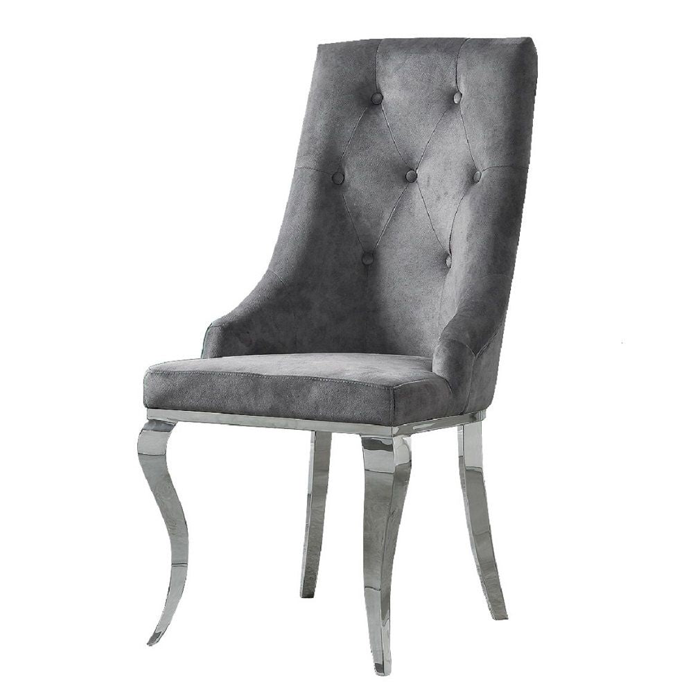 Dekel - Side Chair Dark Green