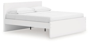 Onita - Panel Platform Bed White King None