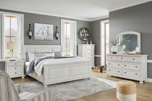 Robbinsdale - Sleigh Bed Set