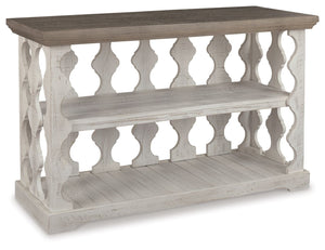 Havalance - Console Sofa Table - Gray / White