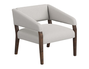 Murcia - Fabric Arm Chair - Light Cream