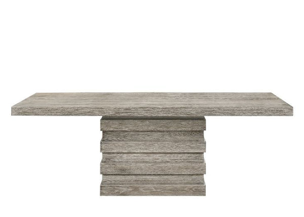 Faustine - Dining Table - Salvaged Light Oak