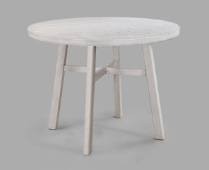 Blanche - Round Counter Height Table - Antique White