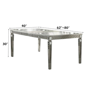Kacela - Dining Table - Mirrored & Champagne