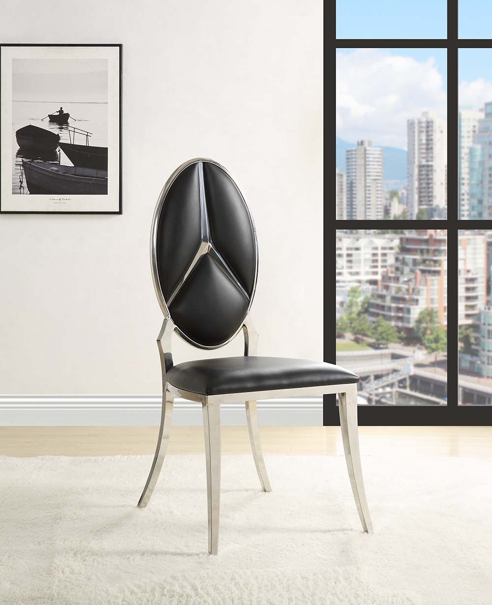 Cyrene - Side Chair Black