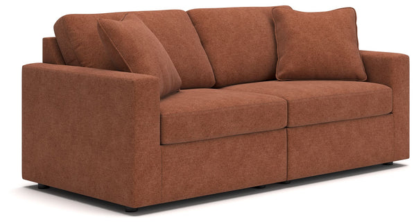 Modmax - Spice - Sectional Light Brown 2 Pc. Sectional Loveseat