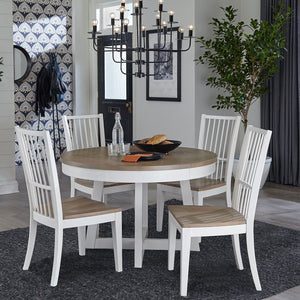 Americana Modern Dining - Round Dining Table - Cotton