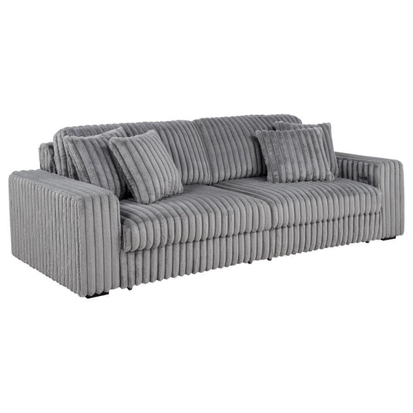 Jacana - Corduroy Upholstered Dual Power Chaise Sofa