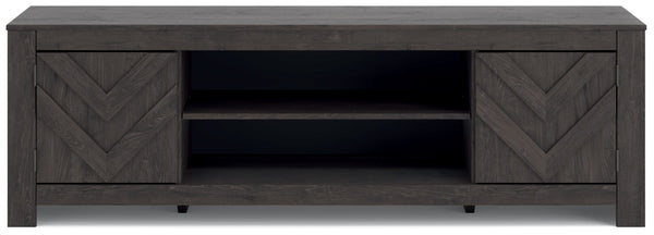 Cayboni - LG TV Stand With Fireplace Option