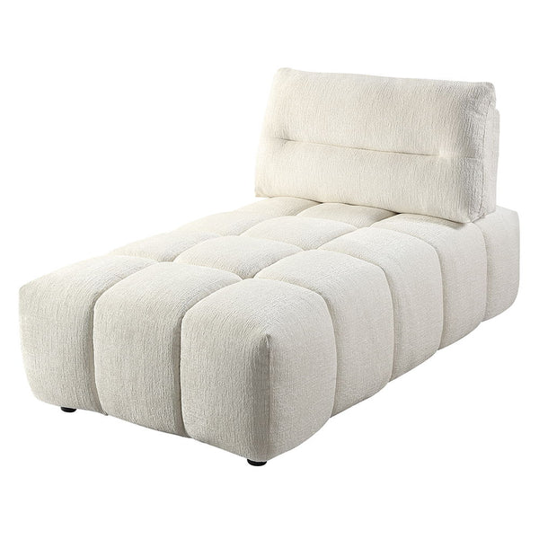 Loanna - Modular Chaise - White