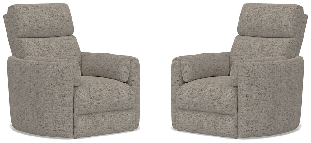 Radius - Manual Swivel Recliner (Set of 2)