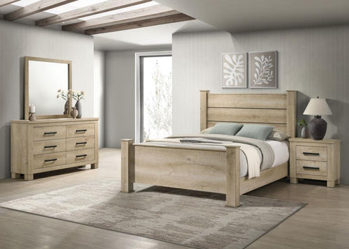 Oakglen - Bedroom Set Light Brown