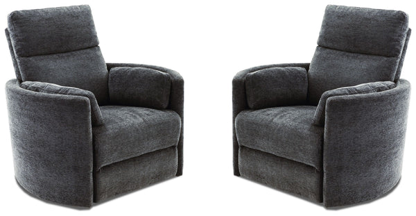 Radius - Power Swivel Glider Recliner (Set of 2)