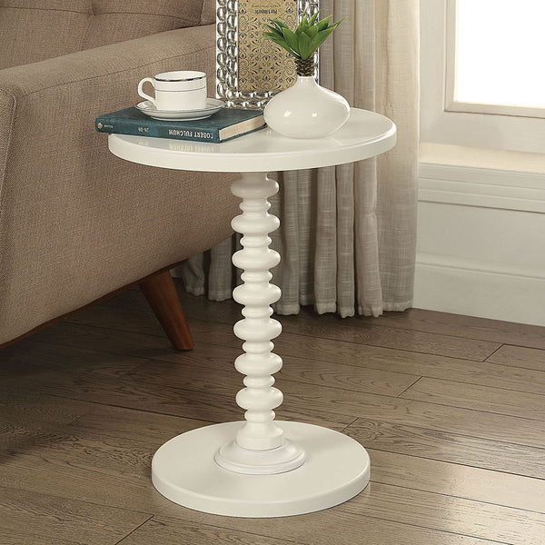 Acton - Accent Table White