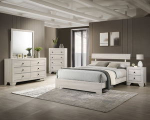 Atticus - Twin Platform Bed In One Box - White