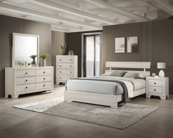 Atticus - Twin Platform Bed In One Box - White