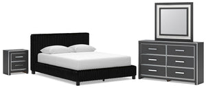 Zuraleus - Upholstered Bedroom Set