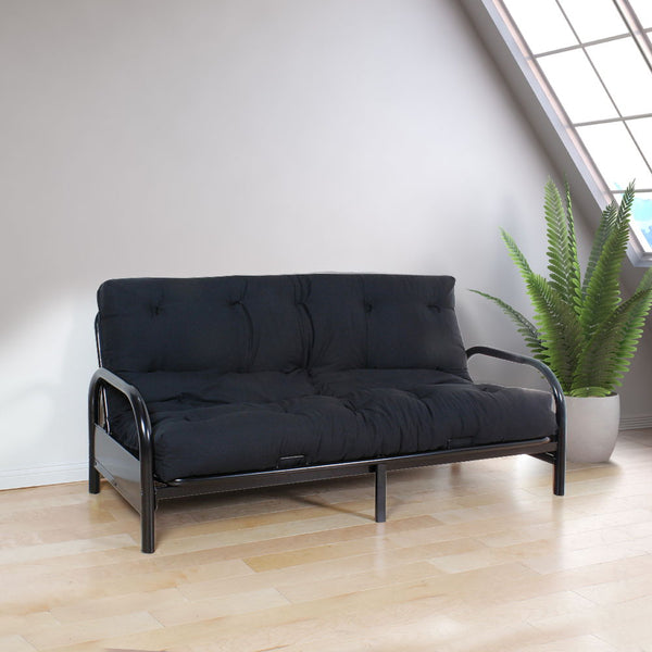 Nabila - Futon Mattress Black 74"W x 54"D x 6"H Full
