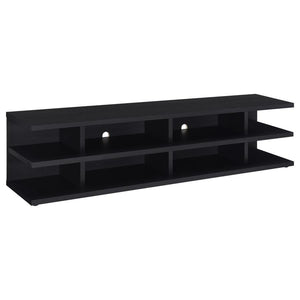 Cartmill - 78" 2-Tier TV Stand Media Console Black