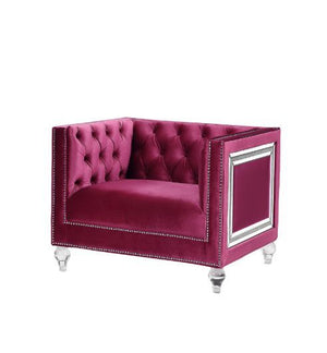 Heibero - Chair - 31" Burgundy