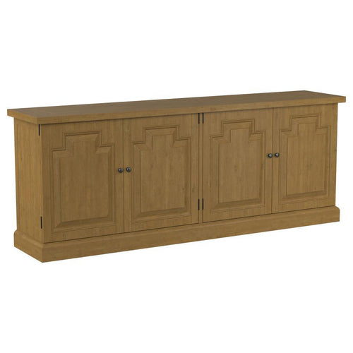 Florence - 4 Door Dining Sideboard Buffet Light Brown