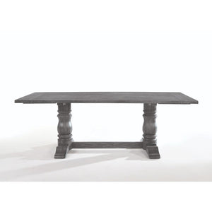 Leventis - 30" Dining Table - Weathered Gray