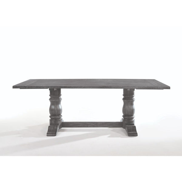 Leventis - 30" Dining Table - Weathered Gray