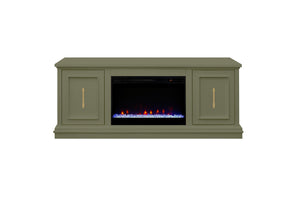 Jordan - Fireplace TV Stand