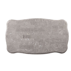 Ariadne - Coffee Table - Marble Top & Platinum