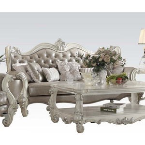 Versailles - Sofa (w/7 Pillows) Bone White