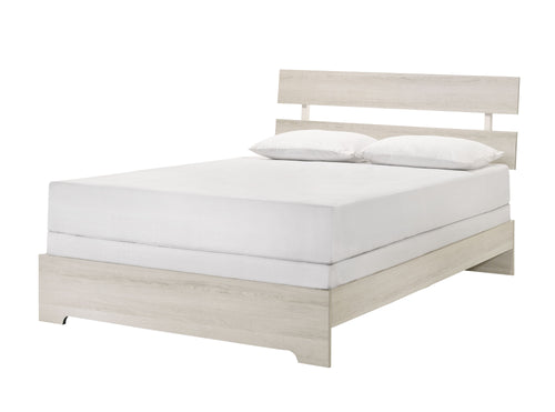 Atticus - Platform Bed In One Box White
